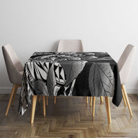 Kamehameha Butterfly Hawaii Tablecloth Hawaiian Pulelehua Mamaki Black Color LT14 - Polynesian Pride
