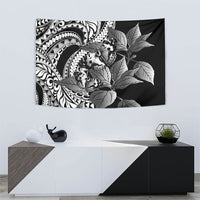 Kamehameha Butterfly Hawaii Tapestry Hawaiian Pulelehua Mamaki Black Color