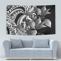 Kamehameha Butterfly Hawaii Tapestry Hawaiian Pulelehua Mamaki Black Color