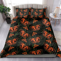 Kamehameha Butterfly Mamaki Hawaii Bedding Set Pulelehua Hawaiian Kakau Seamless Style
