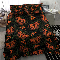 Kamehameha Butterfly Mamaki Hawaii Bedding Set Pulelehua Hawaiian Kakau Seamless Style