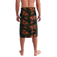 Kamehameha Butterfly Mamaki Hawaii Lavalava Pulelehua Hawaiian Kakau Seamless Style LT14 - Polynesian Pride