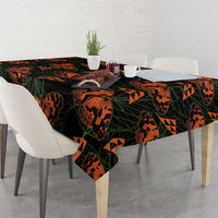 Kamehameha Butterfly Mamaki Hawaii Tablecloth Pulelehua Hawaiian Kakau Seamless Style LT14 - Polynesian Pride