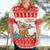 Mele Kalikimaka Hawaii Hawaiian Shirt Water-skiing Santa Tropical Vibes