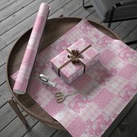 Pink Palaka Japanese Patterns Wrapping Paper Koi Fish Asanoha Sakura Patchwork Stylized LT14 - Polynesian Pride