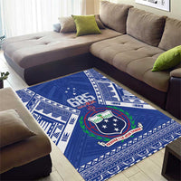 Samoa 685 Area Rug Samoan Pride Coat Of Arms - Polynesian Pride
