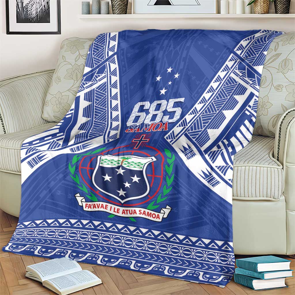 Samoa 685 Blanket Samoan Pride Coat Of Arms LT14 - Polynesian Pride