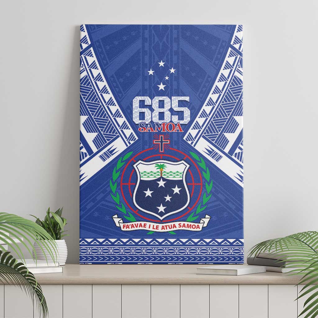 Samoa 685 Canvas Wall Art Samoan Pride Coat Of Arms - Polynesian Pride