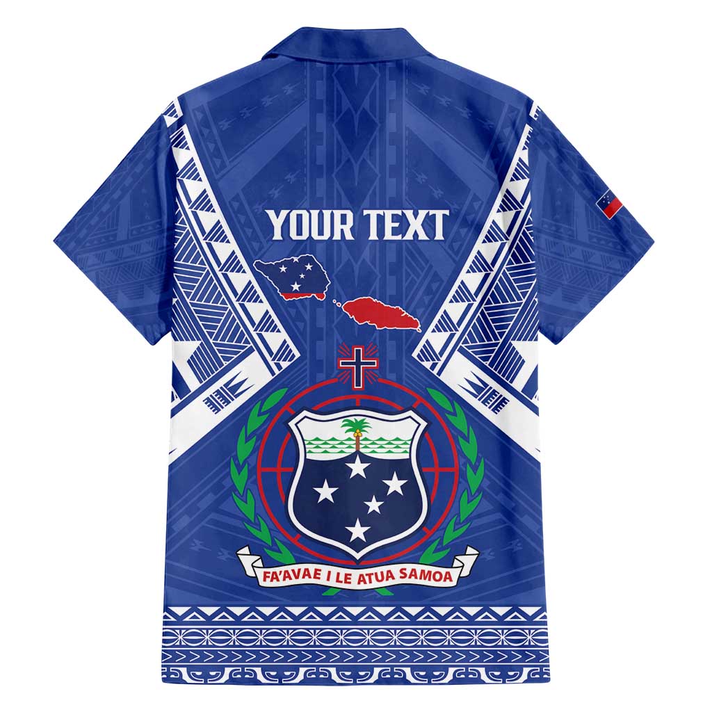 Personalised Samoa 685 Family Matching Summer Maxi Dress and Hawaiian Shirt Samoan Pride Coat Of Arms - Polynesian Pride