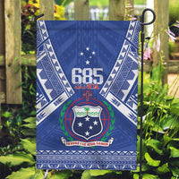 Samoa 685 Garden Flag Samoan Pride Coat Of Arms LT14 Garden Flag Blue - Polynesian Pride