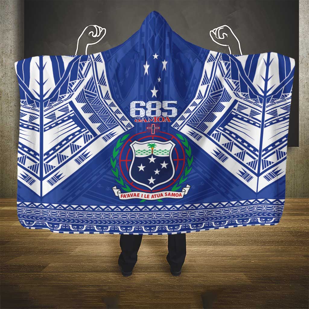Samoa 685 Hooded Blanket Samoan Pride Coat Of Arms LT14 - Polynesian Pride