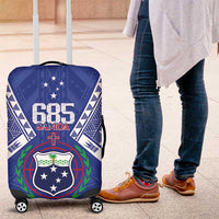Samoa 685 Luggage Cover Samoan Pride Coat Of Arms LT14 Blue - Polynesian Pride