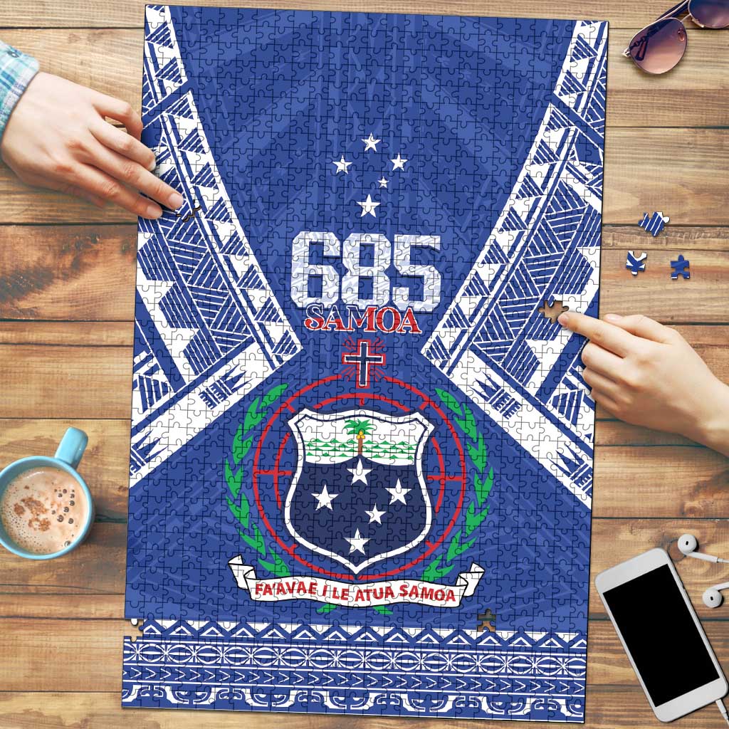 Samoa 685 Puzzle Samoan Pride Coat Of Arms - Polynesian Pride