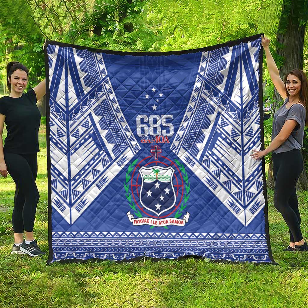 Samoa 685 Quilt Samoan Pride Coat Of Arms LT14 - Polynesian Pride