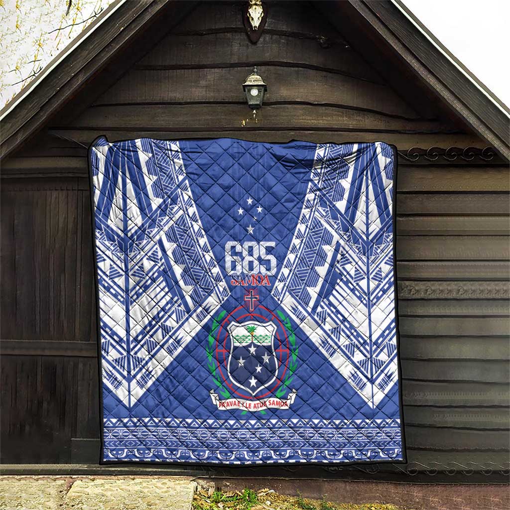 Samoa 685 Quilt Samoan Pride Coat Of Arms LT14 - Polynesian Pride