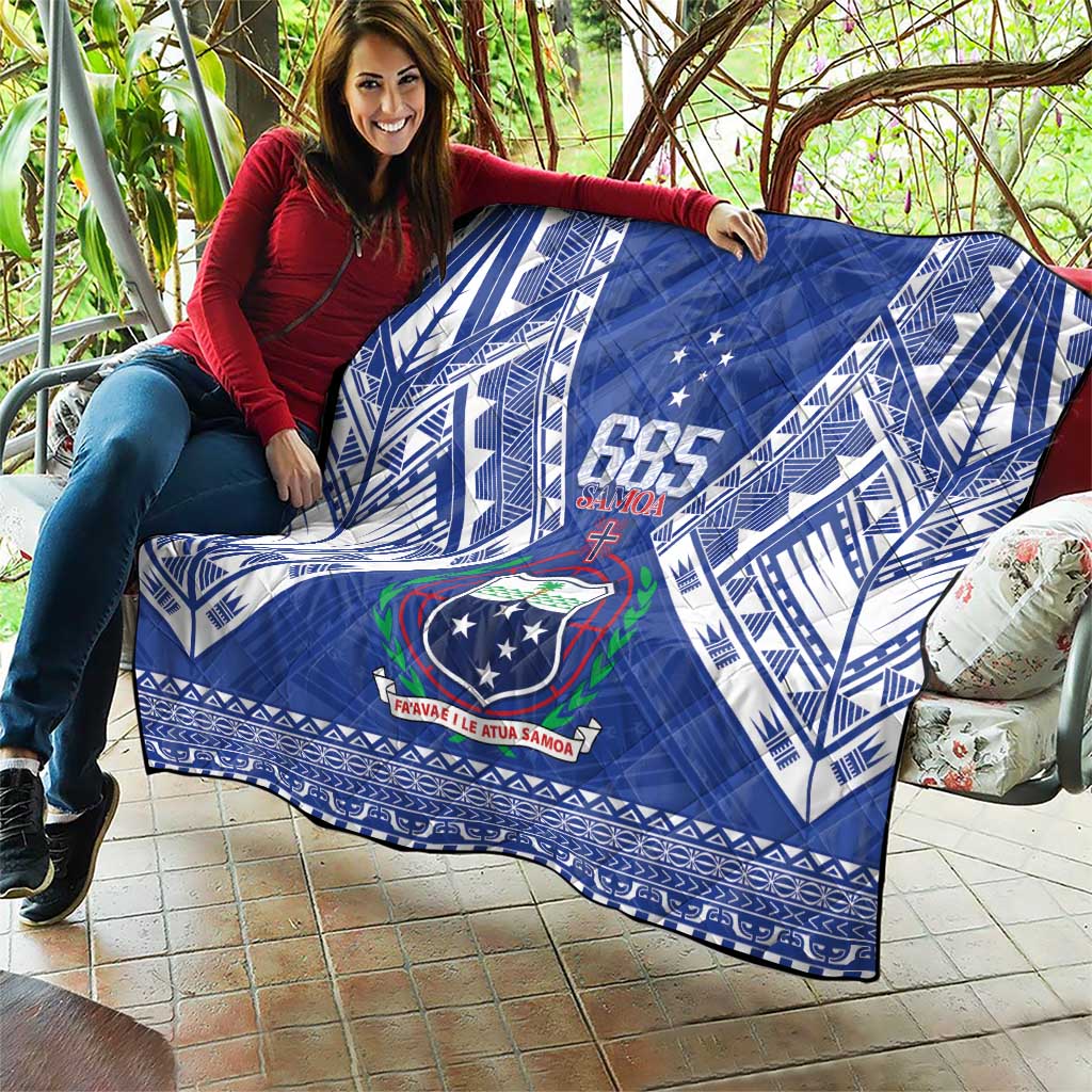 Samoa 685 Quilt Samoan Pride Coat Of Arms LT14 - Polynesian Pride