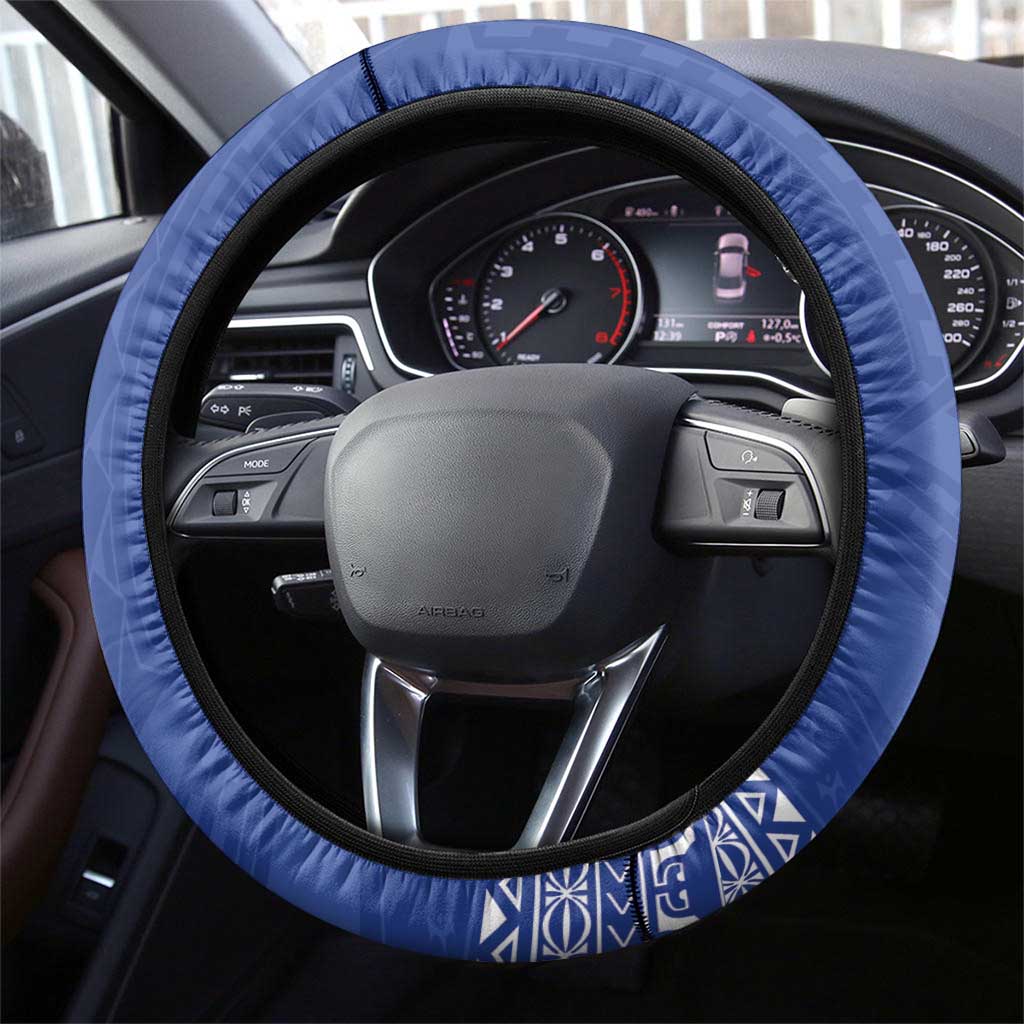 Samoa 685 Steering Wheel Cover Samoan Pride Coat Of Arms - Polynesian Pride