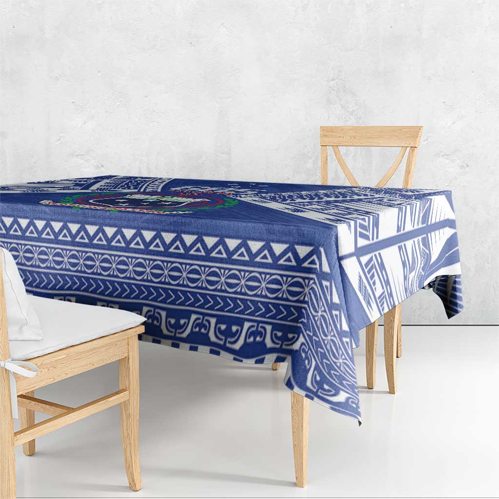 Samoa 685 Tablecloth Samoan Pride Coat Of Arms LT14 - Polynesian Pride