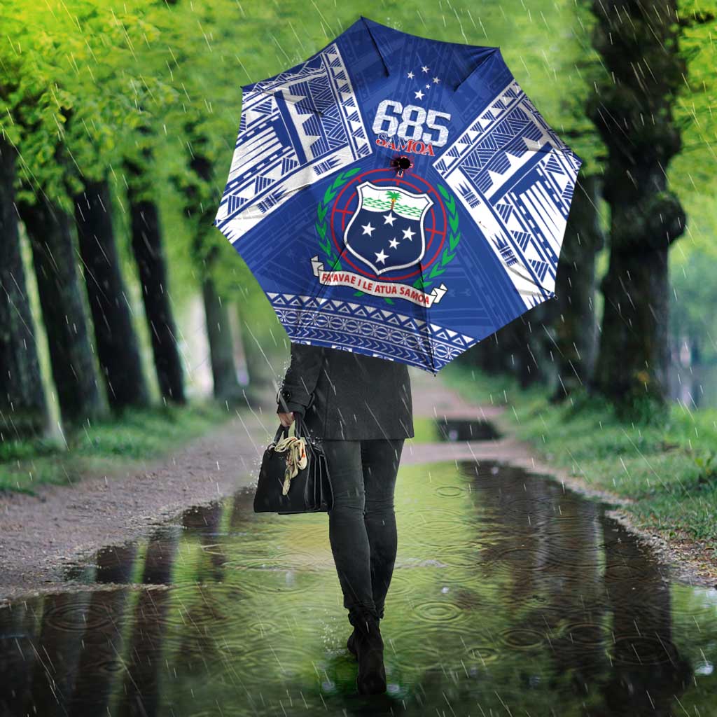 Samoa 685 Umbrella Samoan Pride Coat Of Arms - Polynesian Pride