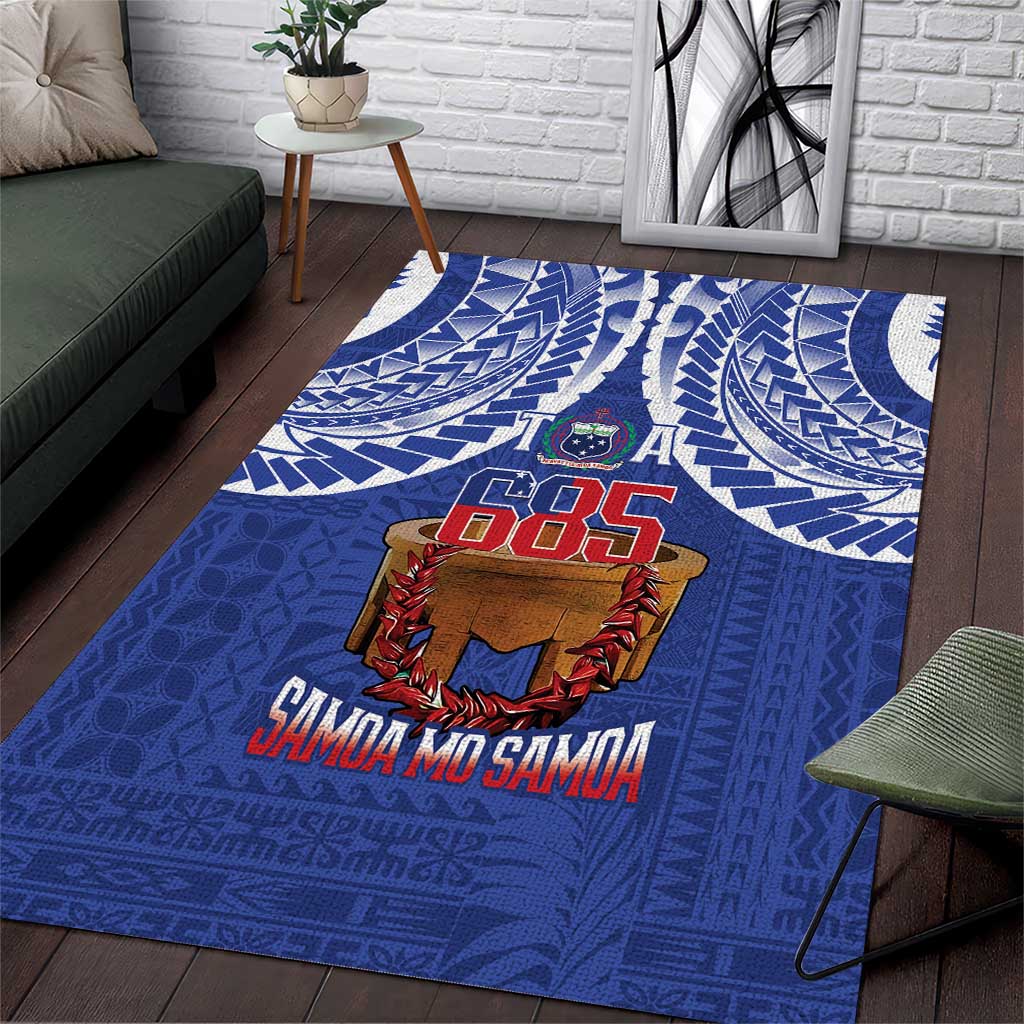 Toa Samoa Rugby Area Rug 685 Pride Tanoa Ula Fala - Polynesian Pride