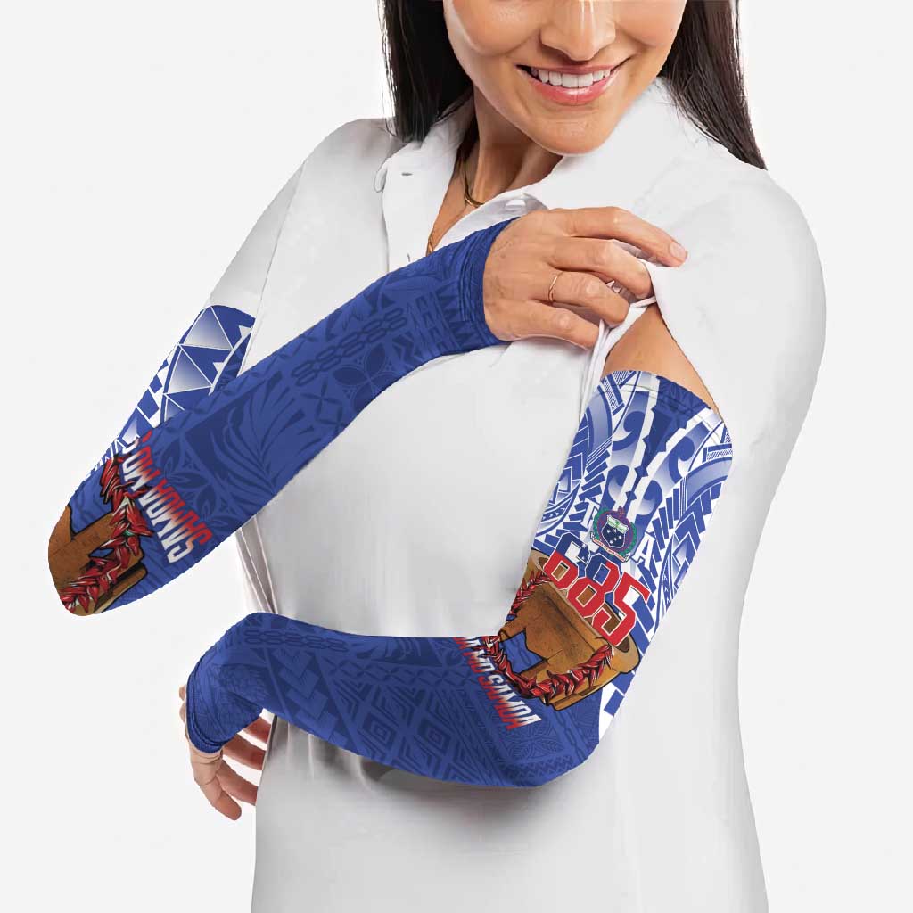 Toa Samoa Rugby Arm Sleeves 685 Pride Tanoa Ula Fala LT14 - Polynesian Pride