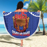 Toa Samoa Rugby Beach Blanket 685 Pride Tanoa Ula Fala LT14 - Polynesian Pride