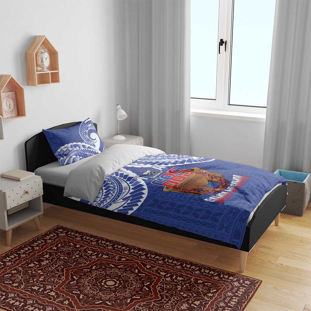 Toa Samoa Rugby Bedding Set 685 Pride Tanoa Ula Fala - Polynesian Pride
