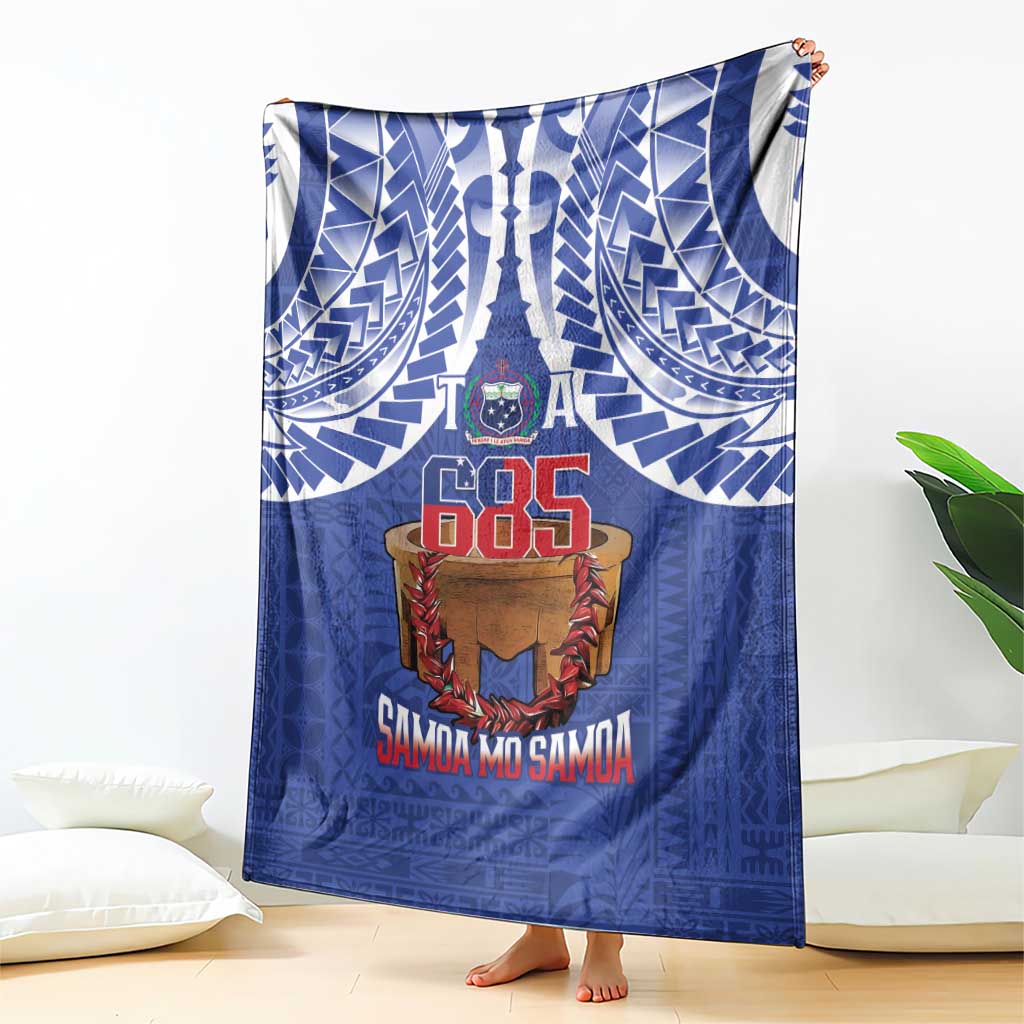 Toa Samoa Rugby Blanket 685 Pride Tanoa Ula Fala LT14 - Polynesian Pride