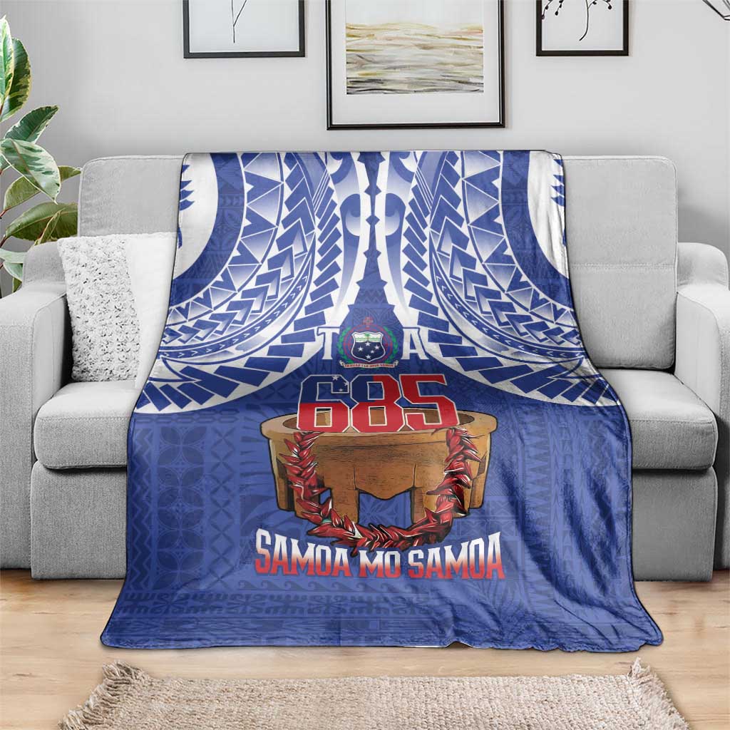 Toa Samoa Rugby Blanket 685 Pride Tanoa Ula Fala LT14 - Polynesian Pride