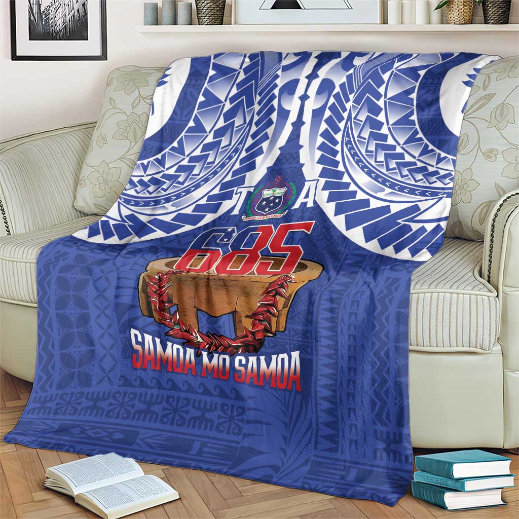 Toa Samoa Rugby Blanket 685 Pride Tanoa Ula Fala LT14 - Polynesian Pride