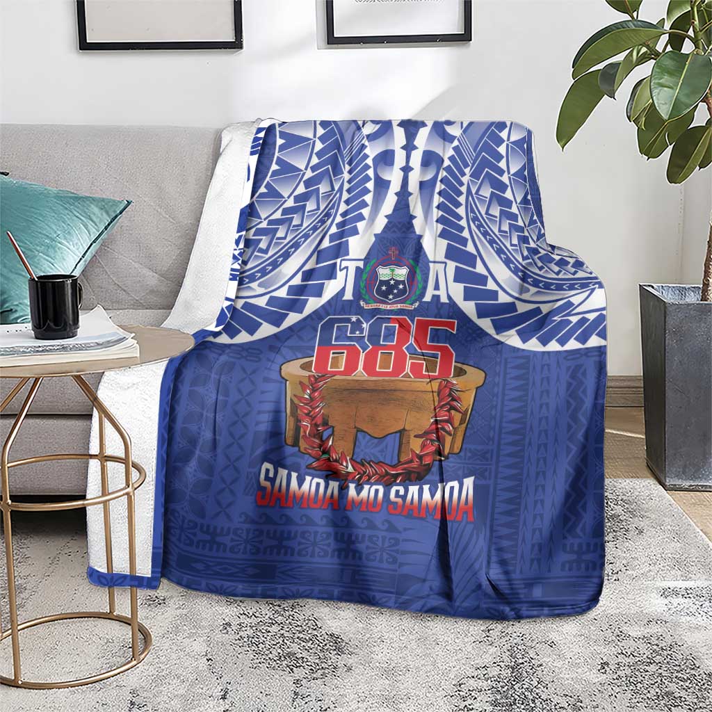 Toa Samoa Rugby Blanket 685 Pride Tanoa Ula Fala LT14 - Polynesian Pride
