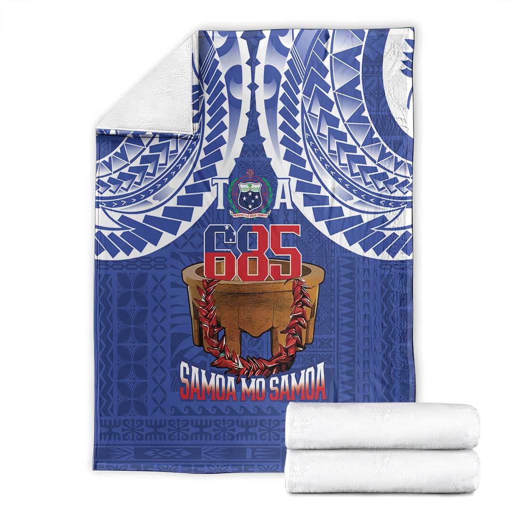 Toa Samoa Rugby Blanket 685 Pride Tanoa Ula Fala LT14 - Polynesian Pride