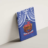 Toa Samoa Rugby Canvas Wall Art 685 Pride Tanoa Ula Fala - Polynesian Pride