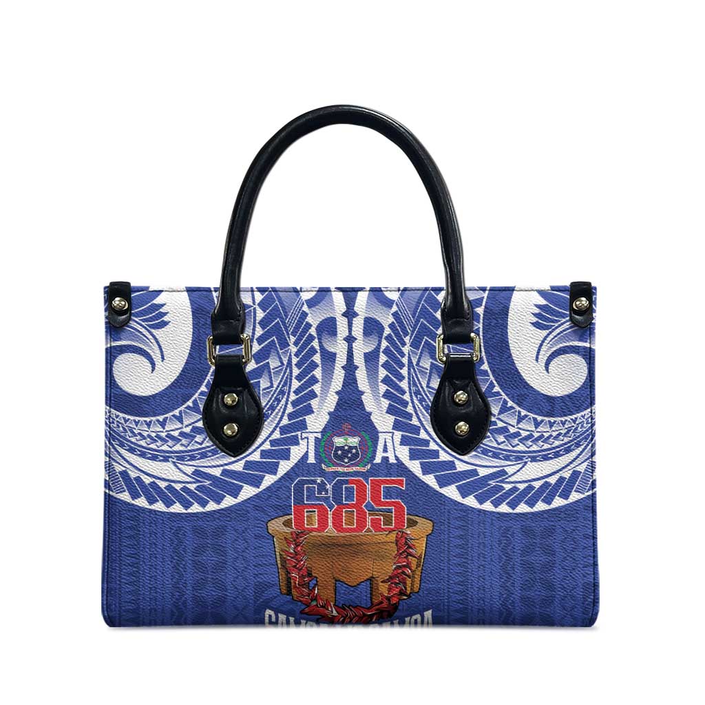 Toa Samoa Rugby Leather Bag 685 Pride Tanoa Ula Fala - Polynesian Pride