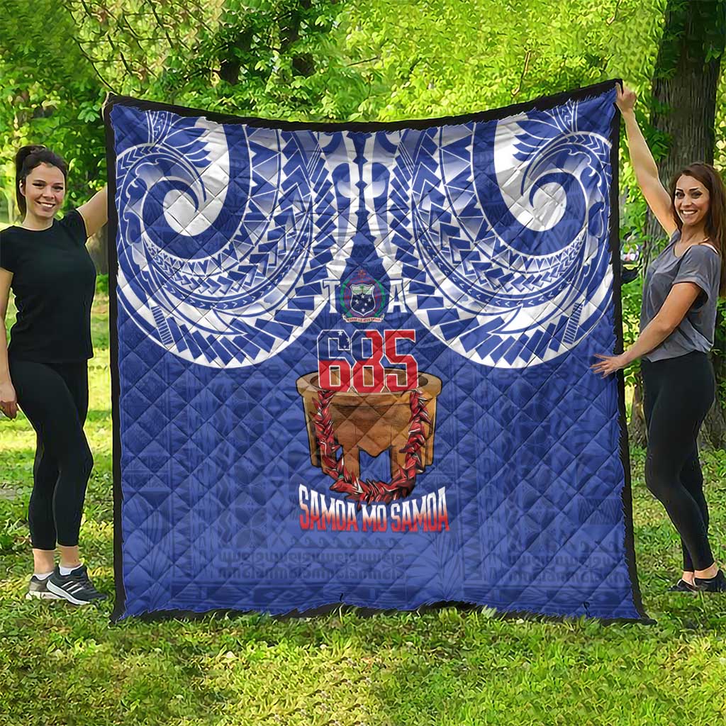 Toa Samoa Rugby Quilt 685 Pride Tanoa Ula Fala LT14 - Polynesian Pride