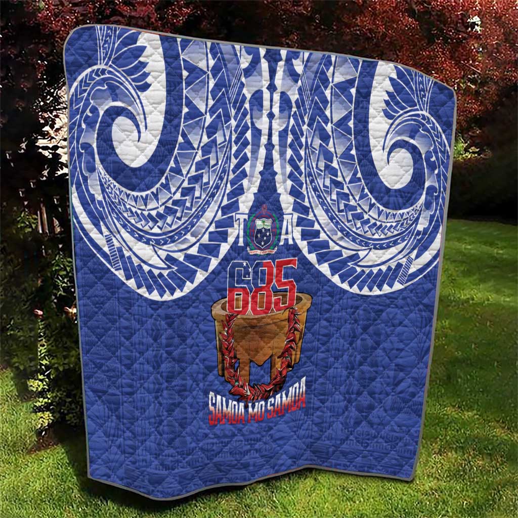 Toa Samoa Rugby Quilt 685 Pride Tanoa Ula Fala LT14 - Polynesian Pride