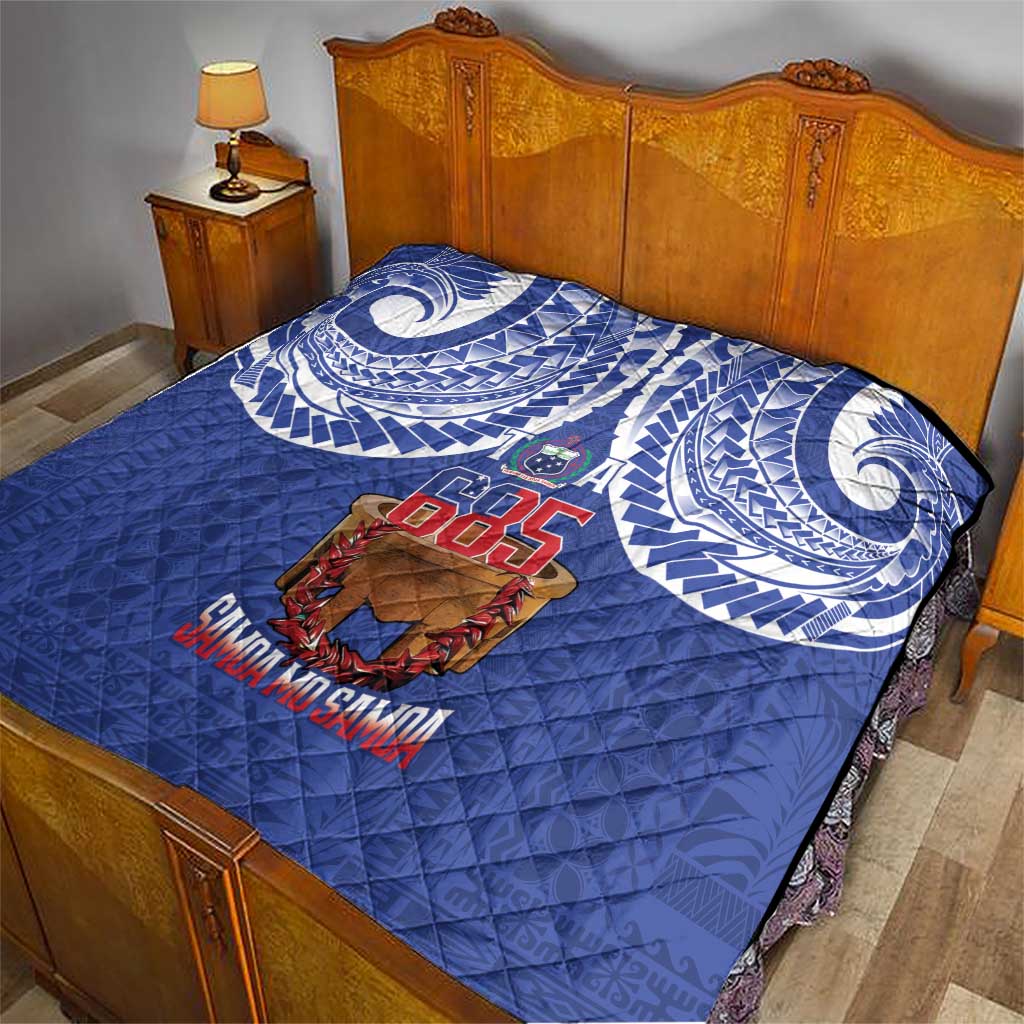 Toa Samoa Rugby Quilt 685 Pride Tanoa Ula Fala LT14 - Polynesian Pride