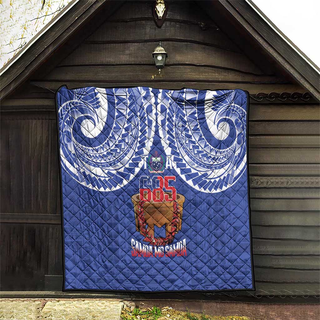 Toa Samoa Rugby Quilt 685 Pride Tanoa Ula Fala LT14 - Polynesian Pride
