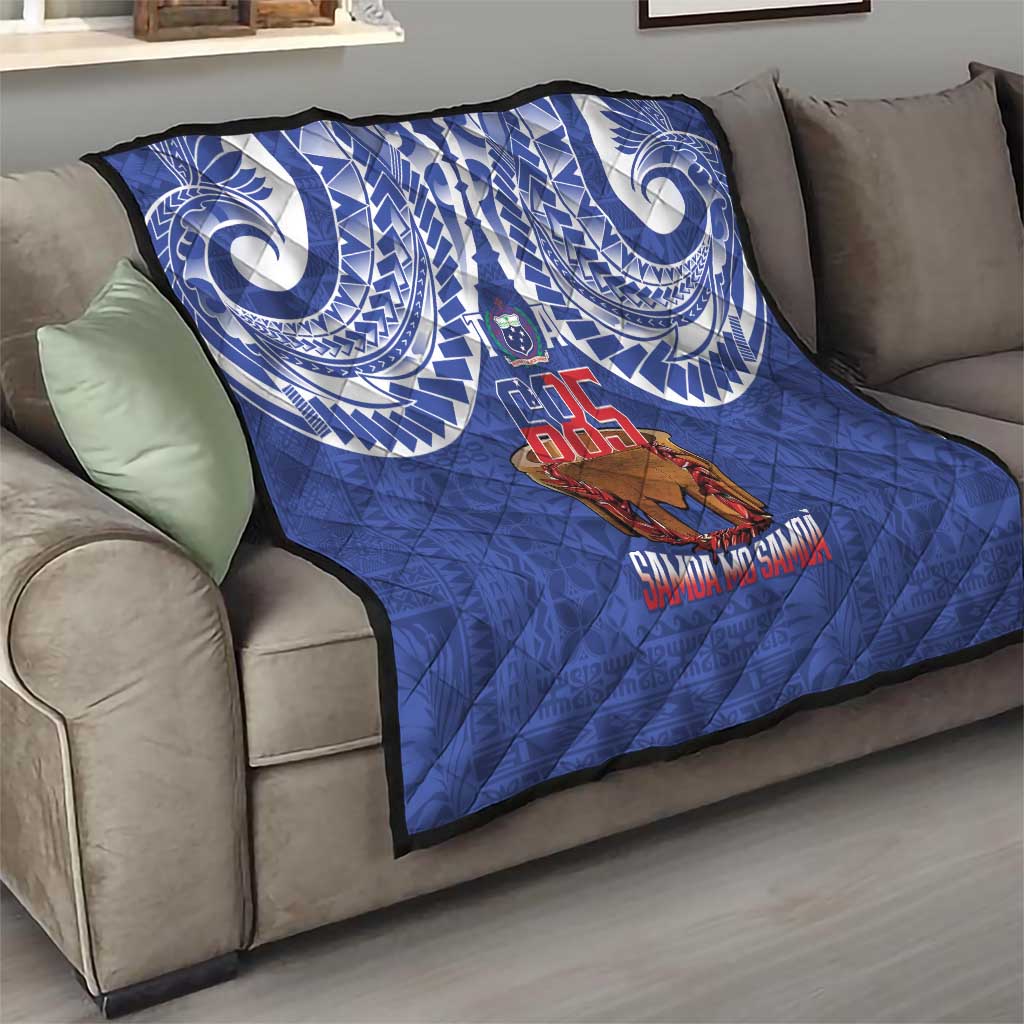 Toa Samoa Rugby Quilt 685 Pride Tanoa Ula Fala LT14 - Polynesian Pride