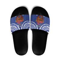 Toa Samoa Rugby Slide Sandals 685 Pride Tanoa Ula Fala LT14 Blue - Polynesian Pride