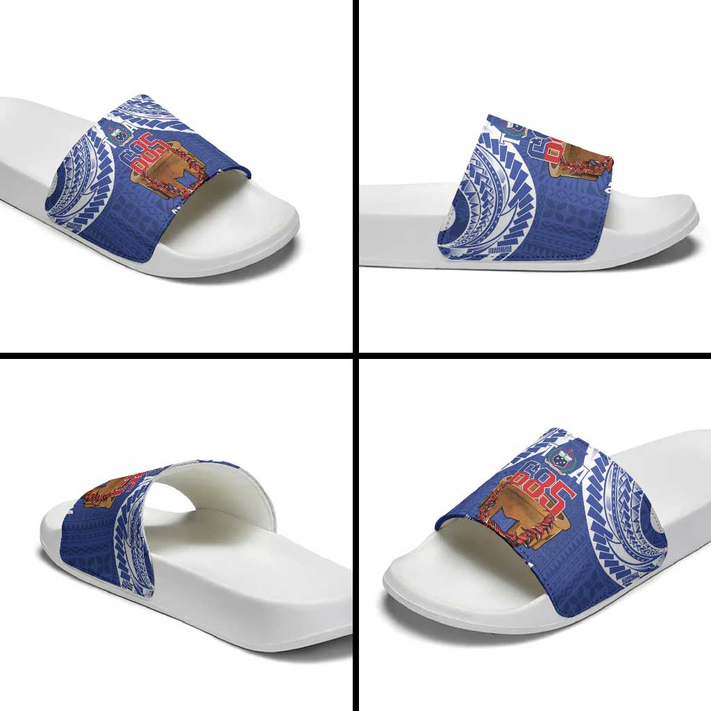 Toa Samoa Rugby Slide Sandals 685 Pride Tanoa Ula Fala LT14 - Polynesian Pride
