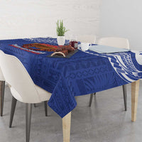 Toa Samoa Rugby Tablecloth 685 Pride Tanoa Ula Fala LT14 - Polynesian Pride