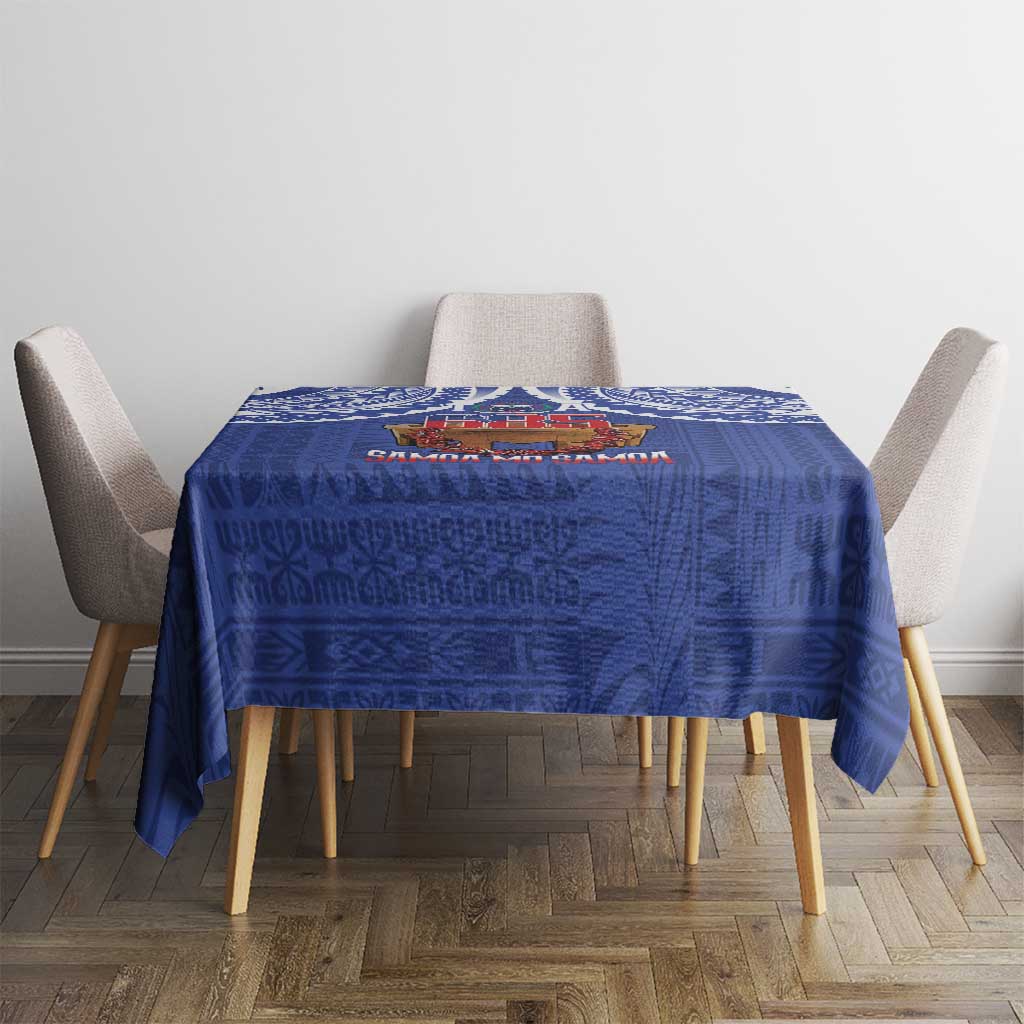 Toa Samoa Rugby Tablecloth 685 Pride Tanoa Ula Fala LT14 - Polynesian Pride