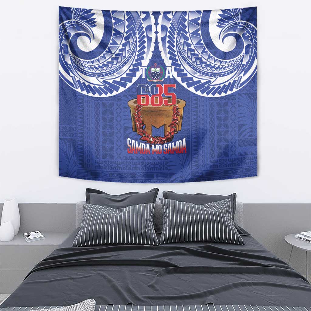 Toa Samoa Rugby Tapestry 685 Pride Tanoa Ula Fala LT14 - Polynesian Pride