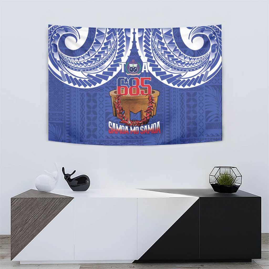 Toa Samoa Rugby Tapestry 685 Pride Tanoa Ula Fala LT14 - Polynesian Pride
