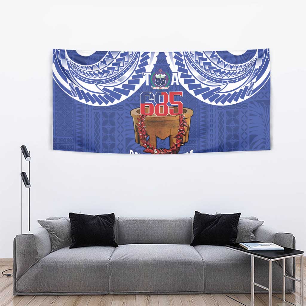 Toa Samoa Rugby Tapestry 685 Pride Tanoa Ula Fala LT14 - Polynesian Pride