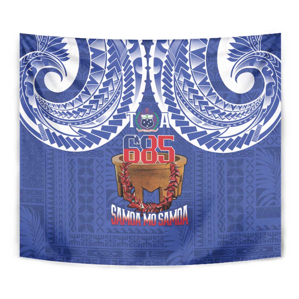 Toa Samoa Rugby Tapestry 685 Pride Tanoa Ula Fala LT14 - Polynesian Pride