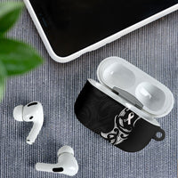 White Ribbon Day New Zealand AirPods Case Aotearoa Maori Pattern LT14 - Polynesian Pride