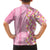 Pastel Magenta Aloha Hawaii Tiki Hawaiian Shirt Tropical Plumeria - Seamless Style