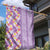 Lush Lilac Aloha Hawaii Tiki Garden Flag Tropical Plumeria - Seamless Style